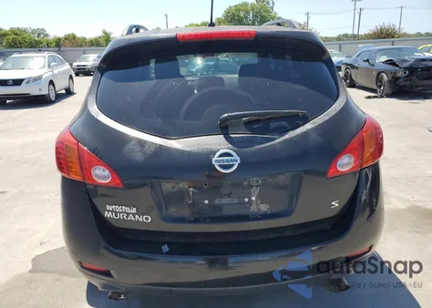 2009 Nissan Murano S z USA, uszkodzony, nr VIN JN8AZ18UX9W023498